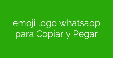 emoji logo whatsapp para Copiar y Pegar