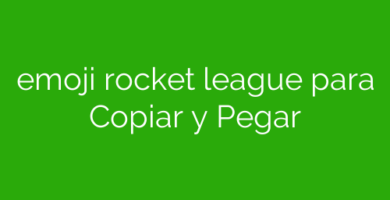 emoji rocket league para Copiar y Pegar