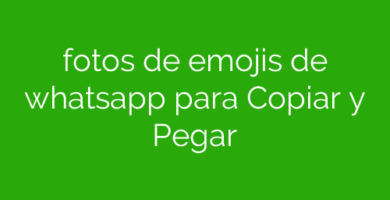 fotos de emojis de whatsapp para Copiar y Pegar