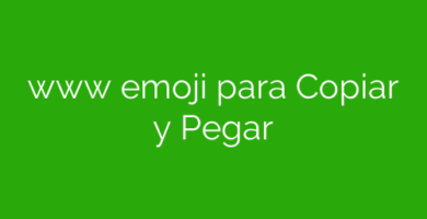 www emoji para Copiar y Pegar